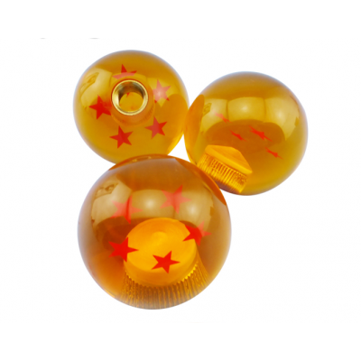 Delicate 54mm orange crystal dragon ball z shift knob