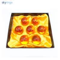 Japan Anime Dragon Ball z Resin Ball 1-7 Star Balls Figure With Gift Box