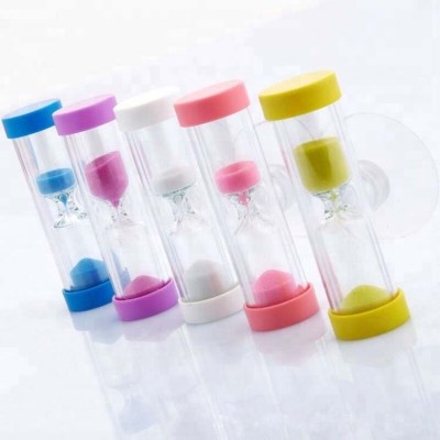 Promotional waterproof hourglass shower timer 3/4/5min